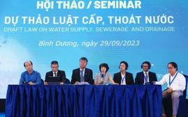 DỰ THẢO LUẬT CẤP THOÁT NƯỚC: NGƯỜI DÂN SẼ PHẢI TRẢ PHÍ KHI SỬ DỤNG VÀ XẢ THẢI NƯỚC RA MÔI TRƯỜNG