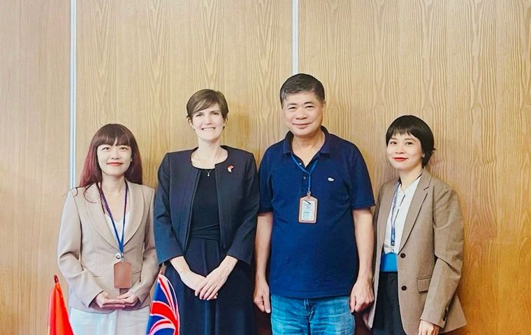 VWSA delegation visits British Consulate General in Ho Chi Minh City