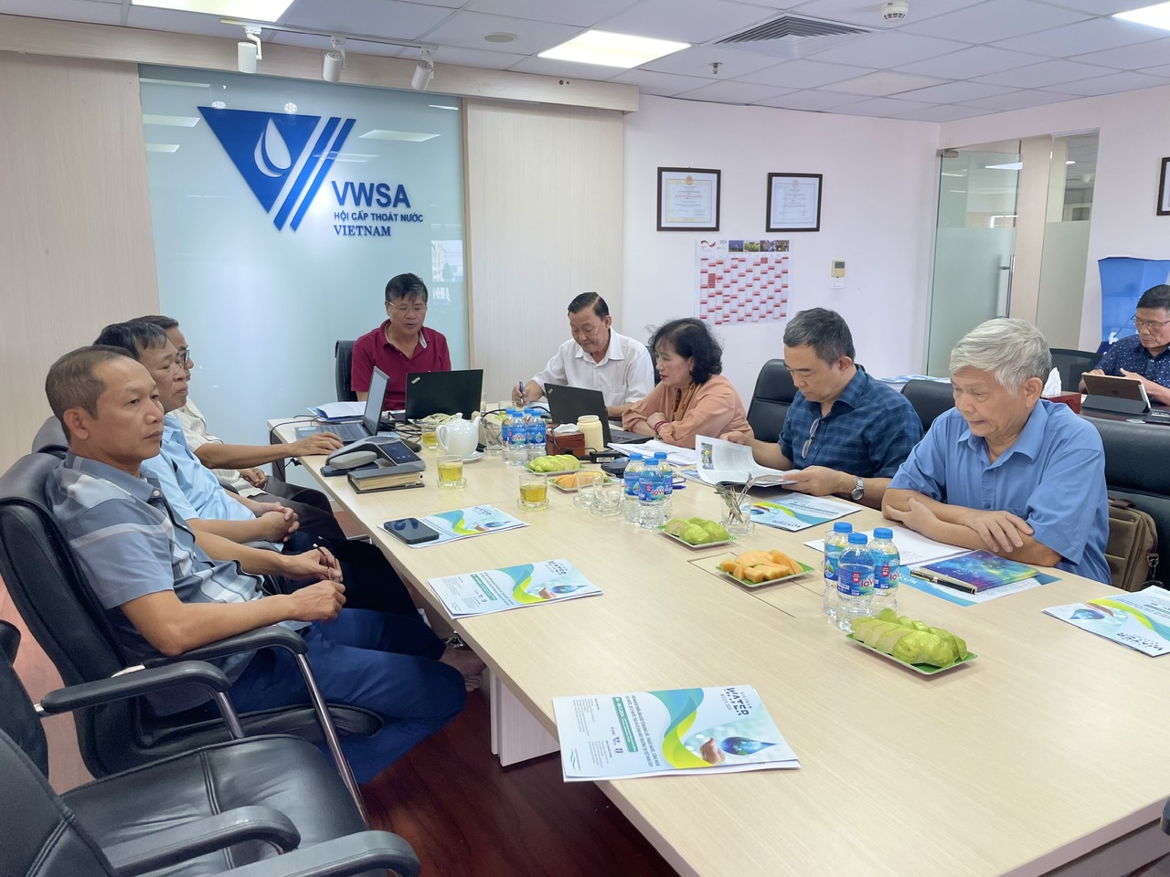 Vietnam Water Supply and Sewerage Association holds the 2nd Standing Committee meeting in 2024, Term VI (2020-2025)